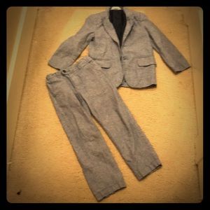 Adorable chambray suit